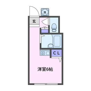 ベルフォーレ【1階】の間取り