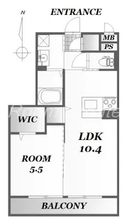 リルシア【1階】の間取り