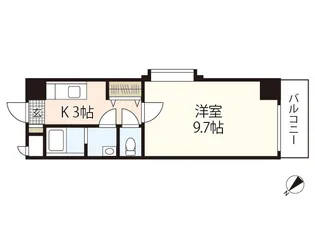 Villa大原駅前【4階】の間取り