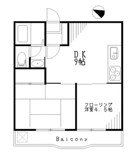 パレス葵【2階】の間取り