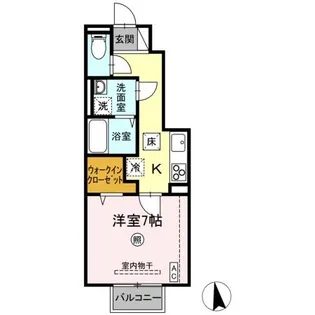 ノーブル【1階】の間取り