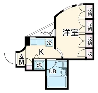 アーバンハイツ八事【2階】の間取り