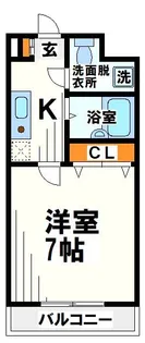 アイビーコート【2階】の間取り