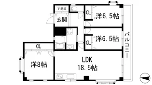 JS宝塚ビル【4階】の間取り