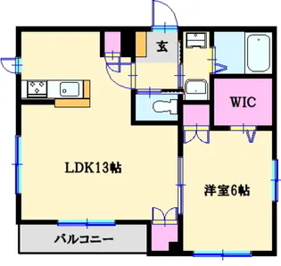 Eハウス【1階】の間取り