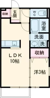 サンパレスG【2階】の間取り