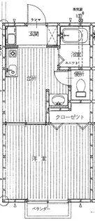 ウィンハイツ【2階】の間取り