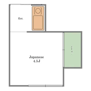 第2日出荘【2階】の間取り