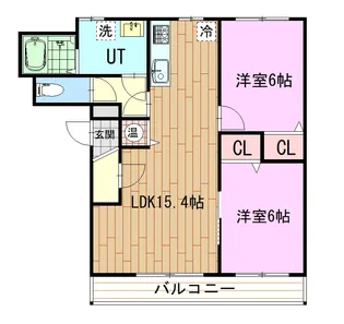 グランドソレイユ【3階】の間取り
