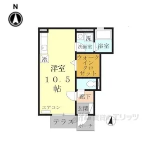 プロスパー【1階】の間取り