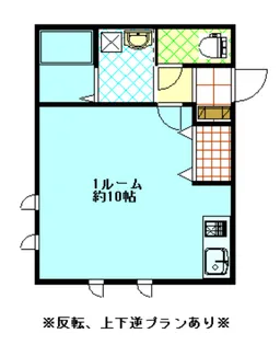 ピュアイースト【2階】の間取り
