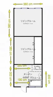 バウハウス プリマ【1階】の間取り