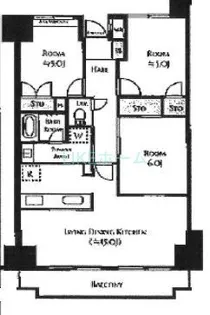 インシュランスビルディングXIII【8階】の間取り