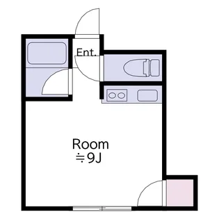 グリーンハウスD棟【2階】の間取り