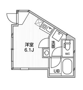 ベルコート赤坂【3階】の間取り