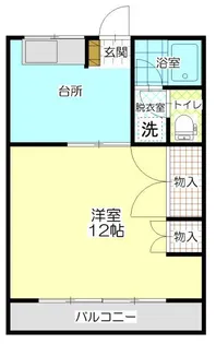 コーポ中沢2号館【2階】の間取り