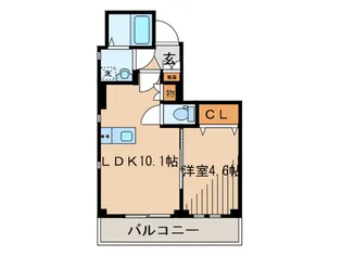 SAKURASAISON【4階】の間取り