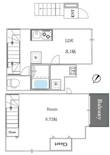 BESTRESIDENCE綾瀬の間取り