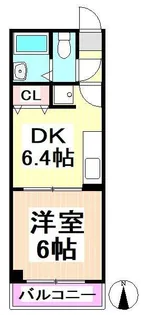 神山ビル【6階】の間取り