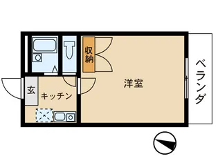 トライアングル【2階】の間取り