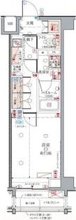クレヴィスタ亀戸V【2階】の間取り