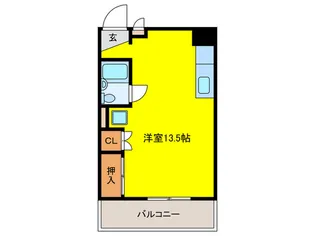 第二地録ビル【5階】の間取り