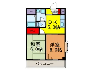 Joy 1st【2階】の間取り