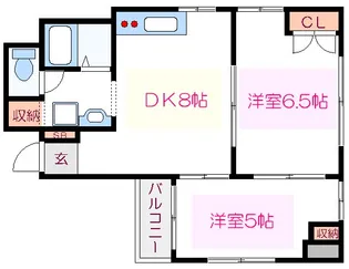 江畑ビル【1階】の間取り