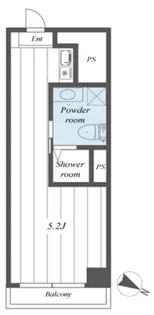 五反田ダイヤモンドマンション【5階】の間取り