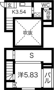 ヒューマンスクエア厨川【2階】の間取り