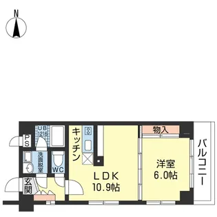 アーリーバード湘南II【3階】の間取り