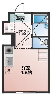 プライムテラス南林間III【2階】の間取り