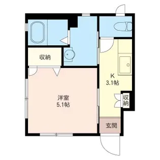 ハニーハウスA【1階】の間取り