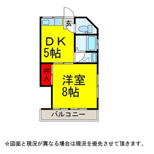 ウェルス囲護台【2階】の間取り
