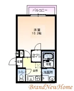 フジパレス中百舌鳥駅南【2階】の間取り