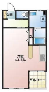 オレア【1階】の間取り