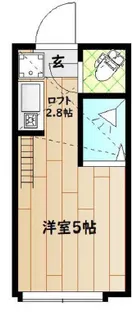 テレシーナ【2階】の間取り
