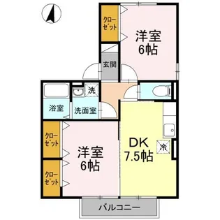 プレミール【2階】の間取り