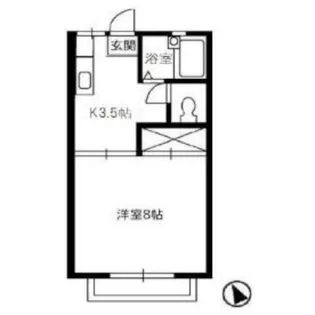 サン・コート【1階】の間取り