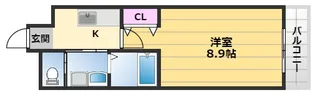 フォレストインサイド5【4階】の間取り