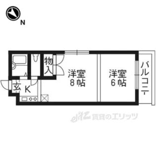 TiffanyHeights【3階】の間取り