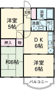 ボナール【1階】の間取り