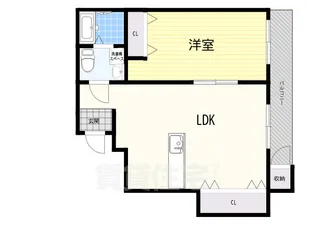 マナーステラ【3階】の間取り