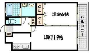 グレイス桂【3階】の間取り