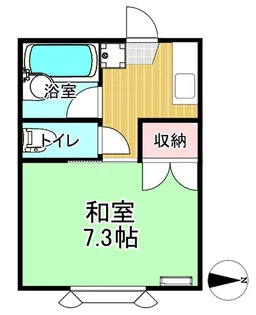 コートオオコシ【2階】の間取り