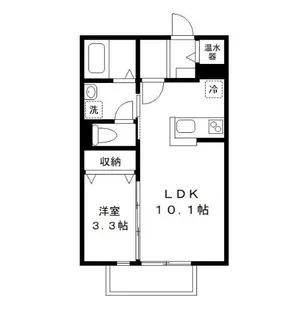 レヴェール【2階】の間取り