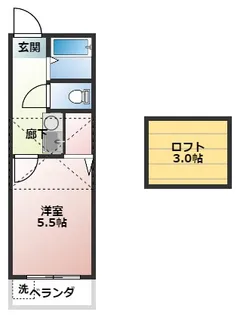 エッグハウス【1階】の間取り
