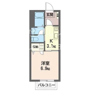 アビタシオン宮崎台【2階】の間取り