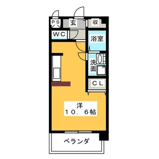 ダイヤモンドヒルズ常滑【8階】の間取り