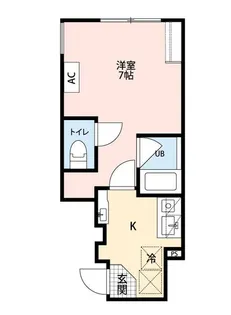 LUORE HATAGAYA【1階】の間取り